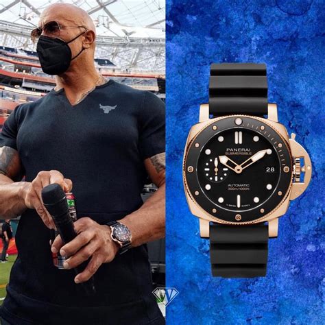 panerai dwayne johnson